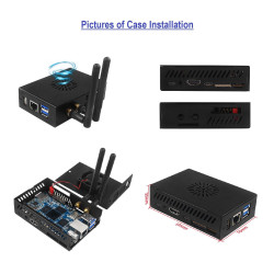 PACK-11C  Orange Pi 5B (16GB RAM with 128GB EMMC) - Complete SET